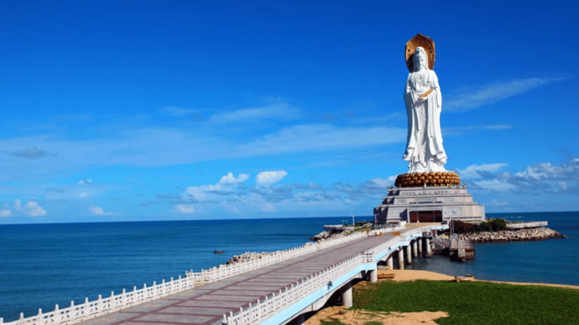 Sanya: Nanshan Cultural Tourism Zone Ticket and Tour Car - The 108-Meter Guanyin: More Than a Photo Moment