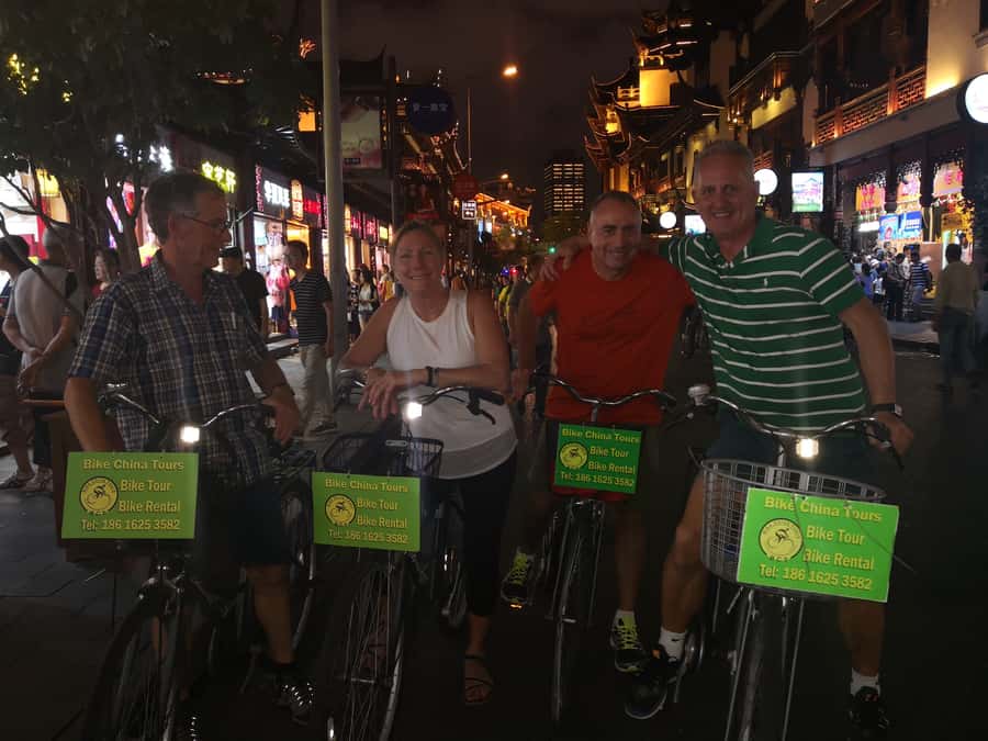 Shanghai: 4-Hour Nightlife Adventure & Tasting Bike Tour - Biking in Shanghai at Night: What Feels Easy and What to Watch
