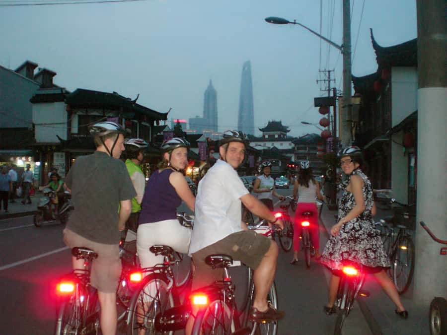 Shanghai Charming Night Small Group Bike Tour - Nanjing Road and People’s Square: Getting Your Bearings for the Next Day