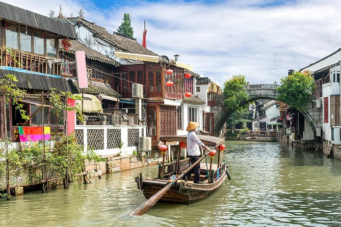Shanghai Day Tour to Zhujiajiao Water Town, Yu Garden, Bazaar, Bund - Zhujiajiao Ancient Town: quiet canals, classic lanes, and the included boat ride