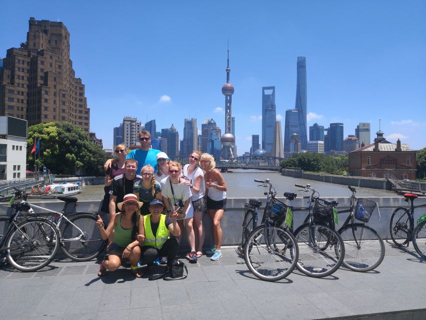 Shanghai: Full Day Classic Bike Tour With an Authentic Lunch - Shikumen and old Nongtang lanes, plus an art gallery stop