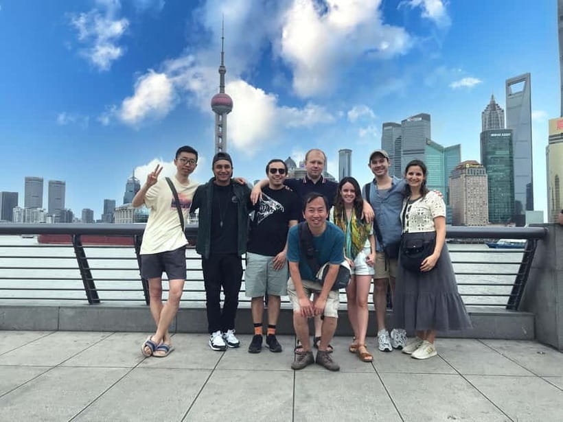 Shanghai Highlights Walking Tour With A Real Local - The Bund Promenade: reading the riverfront like a timeline