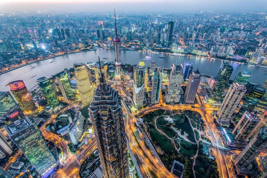 Shanghai Jinmao Tower 88th floor sightseeing hall - The 45-second ride up: fast enough to keep your energy (and photos) on track