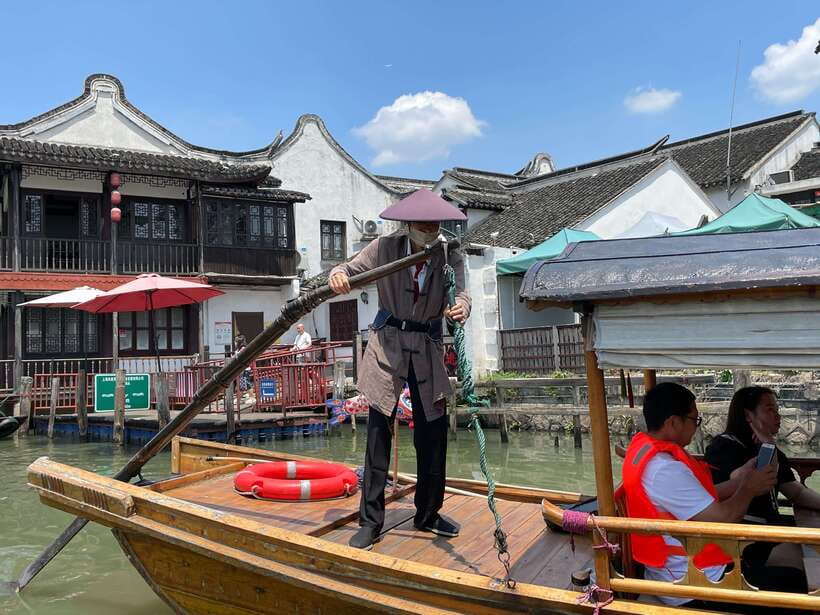 Shanghai: Private Shanghai & Zhujiajiao Tour with Lunch - The Bund Skyline Stop: City Views and a Flexible Extra