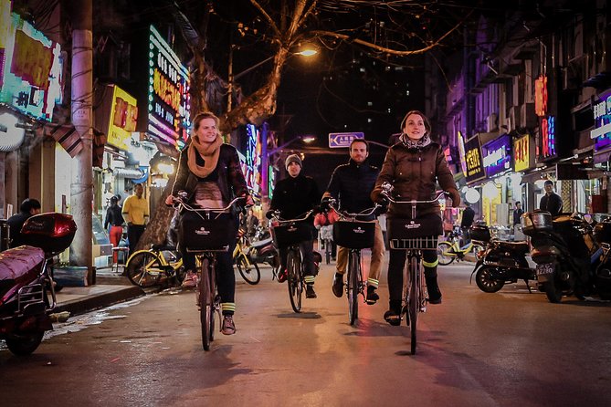 Shanghai Small-Group Night Tour by Bike - From the Old Town and Yu Garden areas to the city’s night mood