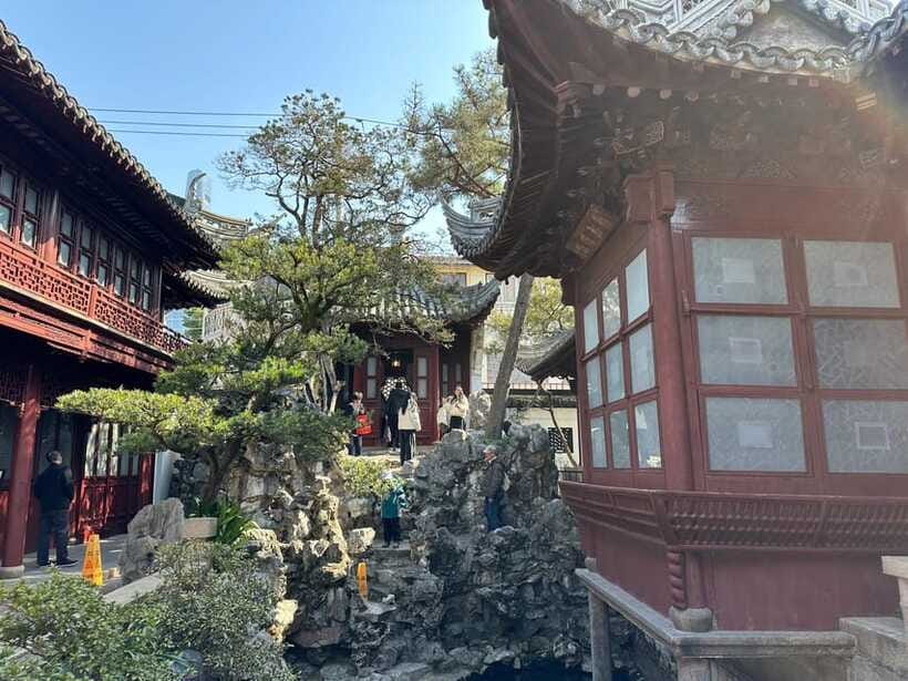 Shanghai: Yu/Yuyuan Garden Entry Ticket--E ticket - Your Detail Checklist: Ponds, Plants, Carvings, and Written Art