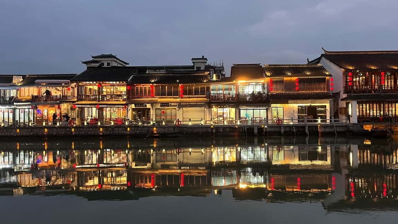 Shanghai: Zhujiajiao Water Town with Calligraphy Experience - Optional Kezhi Garden, teahouse time, and local food stops