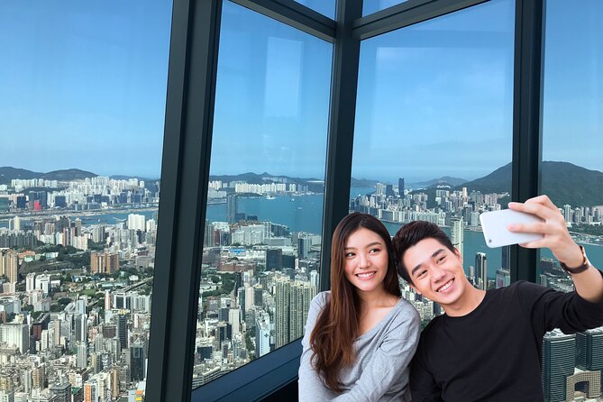 sky100 Ticket includes Local Pastry Set at Café 100 - The View Experience: 360-Degree Hong Kong and Victoria Harbour, Day vs Night