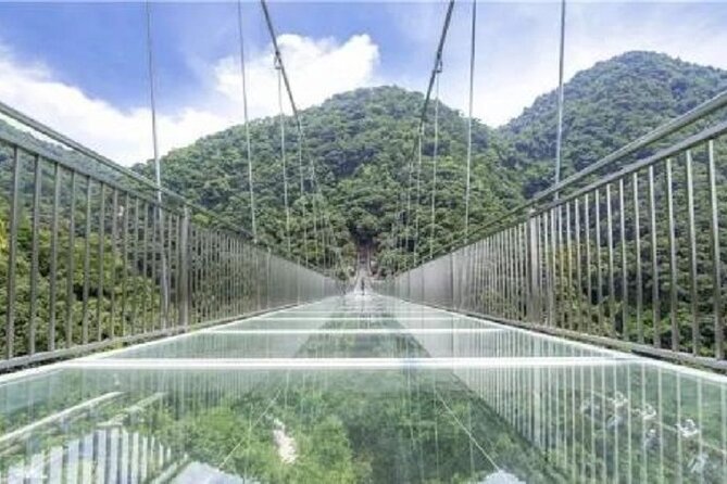 Skywalk Glass Bridge Waterfall Mountain Ancient Cave Private Tour - Things to know before you book