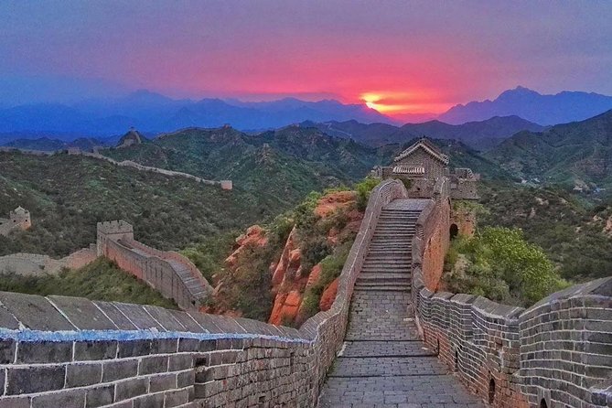 Sunset Private Tour at Jinshanling Great Wall - The Shuttle, the 4 km Walk, and Reaching Shalingkou 沙岭口 沙岭口