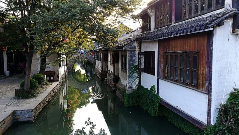 Suzhouand Zhouzhuang Private Guided Day Trip from Shanghai - Shantang Old Street and the Lucky Fortune Bridge