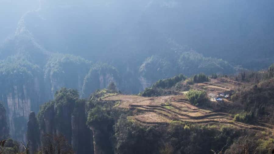 Tianmen Mountain National Forest Park - The Cable Car Up: World’s Longest Ride With Real-World Views
