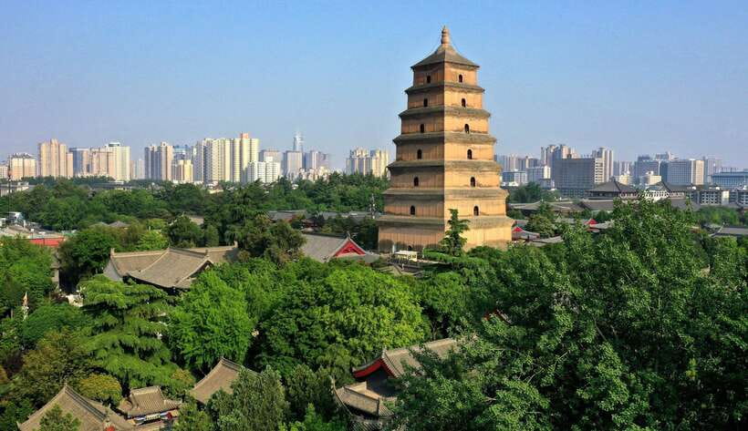 Xi'an: Daci'en Temple(Great Wild Goose Pagoda) E-ticket - Using the e-ticket QR code at Dacien Temple