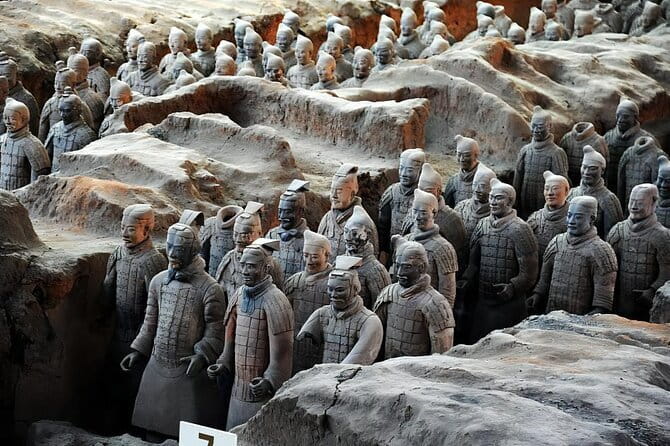 Xi'an Day Tour Terracotta Warriors and Song of Everlasting Sorrow - Inside the Terracotta Warriors museum, Pit 1, Pit 2, Pit 3 in real context
