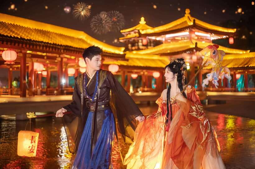 Xi'an: Hanfu and Tang Dynasty Costume Photo Shoot - Getting ready at the studio, costume choice and makeup that fits the vibe