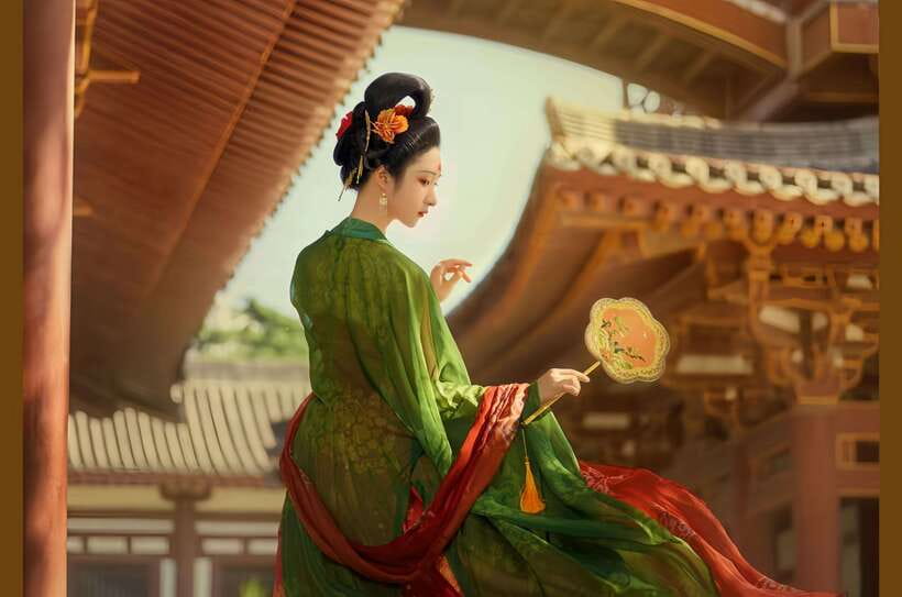 Xi'an: Hanfu and Tang Dynasty Costume Photo Shoot - Bell Tower, Giant Wild Goose Pagoda, Qinglong Temple, and Cien Temple as bonus photo stops