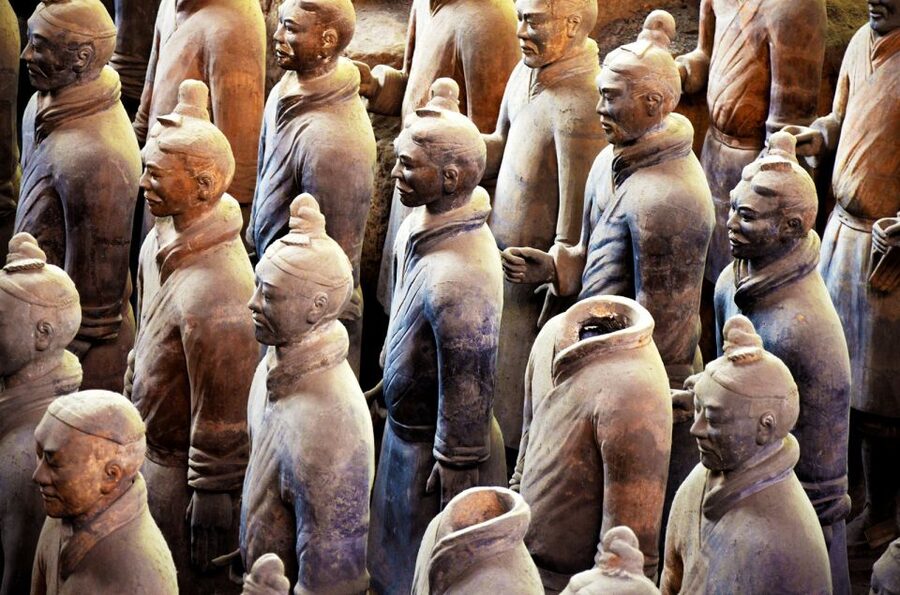 Xian Terracotta Amry& Romantic Show & Grand Tang Bright City - Getting context with Banpo Museum, a useful contrast stop
