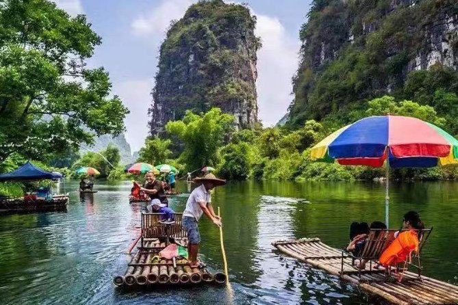 Xianggong Hill Cormorant fishing show Fuli ancient bridge DayTour - Xianggong Hill Viewpoint Over the Lijiang River Valley