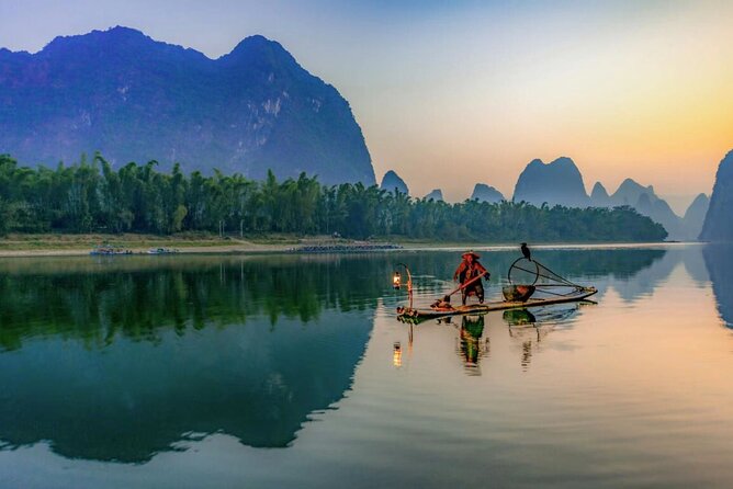 Xianggong Hill Cormorant fishing show Fuli ancient bridge DayTour - Fuli Bridge: Stone-Arch Photography on the Yulong River