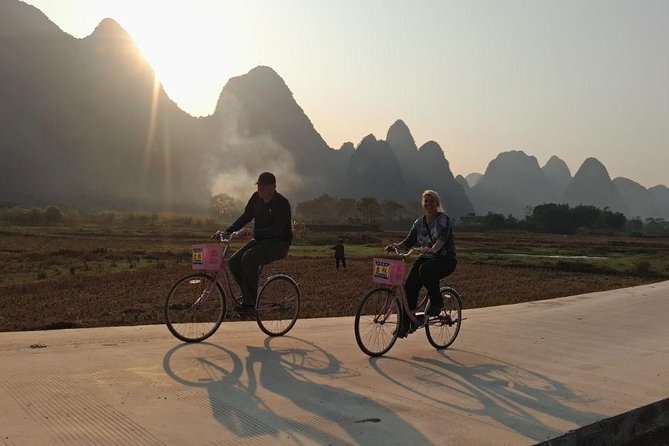 Yangshuo Classic Private Day Tour - Stop 1: Yulong River Bike Time Through Rice Paddies