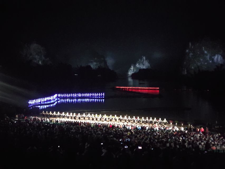 Yangshuo: Impression Liusanjie Show Ticket - Inside the Open-Air Theatre: Check-In, Crowds, and the 70-Minute Show