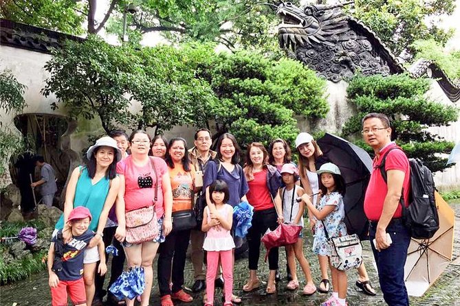 Zhujiajiao Water Town and Shanghai Highlights Private Trip - A private day of Zhujiajiao canals and Shanghai skyline icons